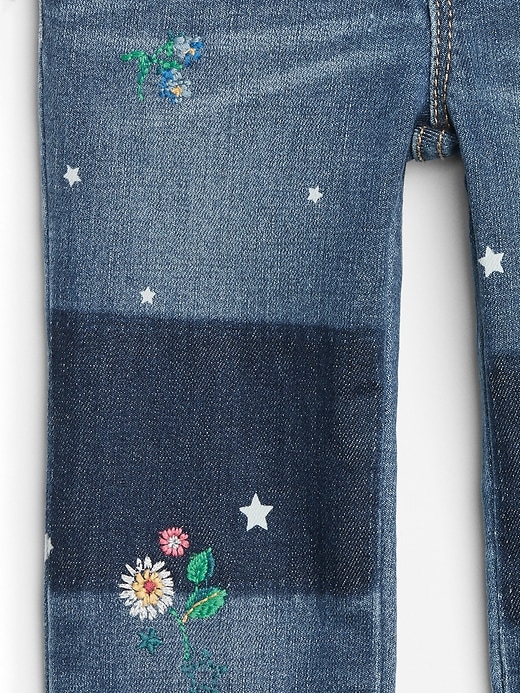 Image number 4 showing, Gap &#124 Sarah Jessica Parker Embroidered Skinny Jeans