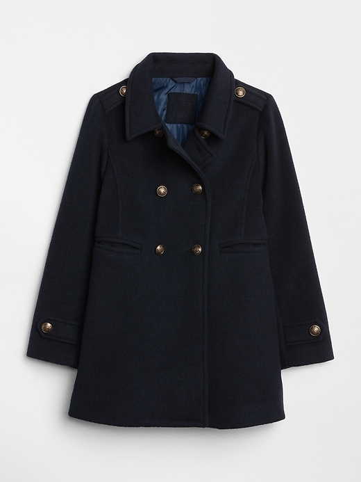 Wool Double-Button Peacoat | Gap