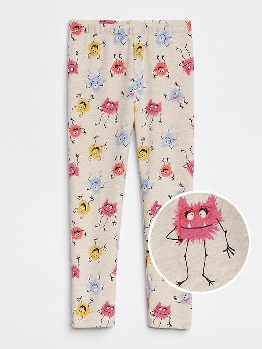 Image number 1 showing, Monster Leggings in Soft Terry