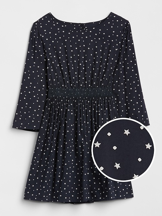 Image number 1 showing, Smocked Star Dress
