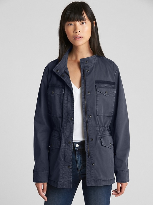 Image number 8 showing, Military Shirt Jacket