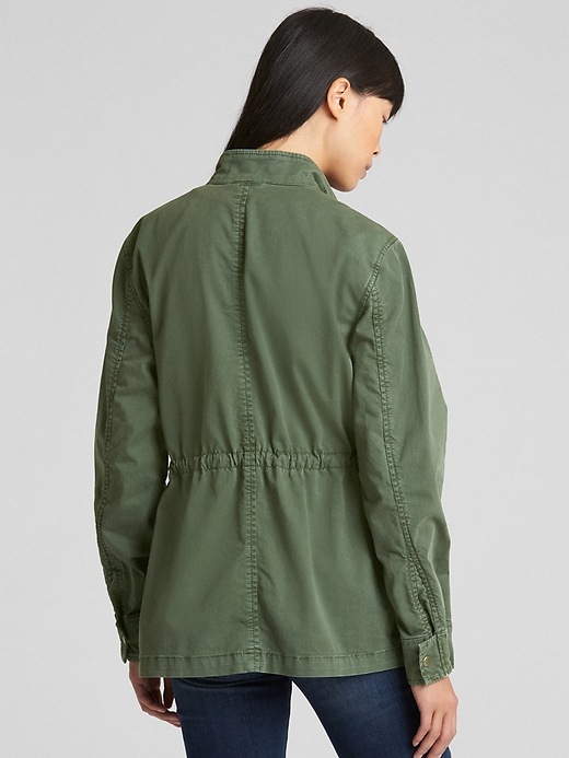 Image number 2 showing, Military Shirt Jacket