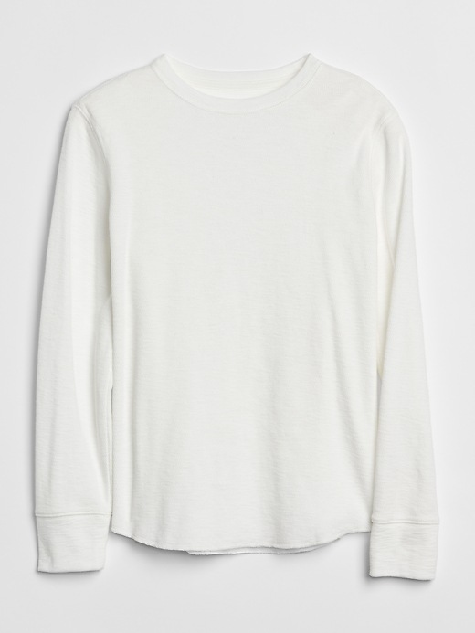Image number 7 showing, Textured Long Sleeve T-Shirt