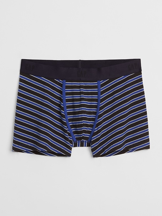 View large product image 1 of 1. 3" Print Boxer Brief Trunks