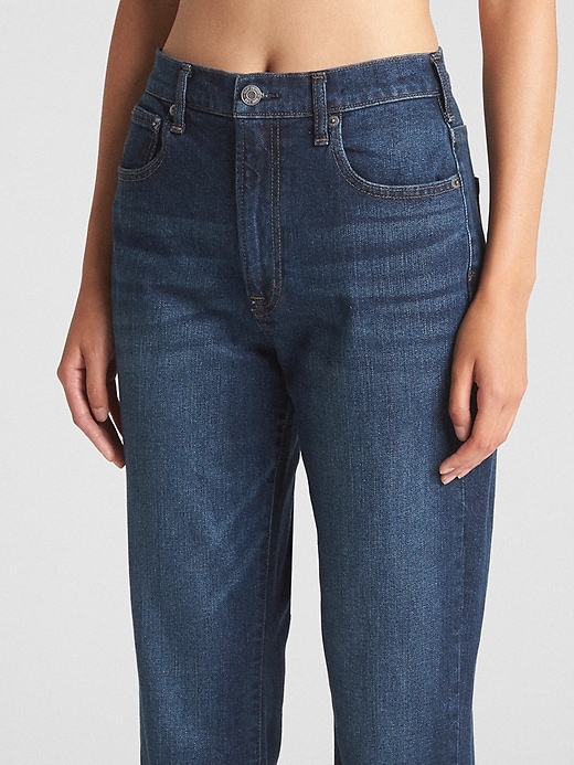 Image number 5 showing, High Rise Wide-Straight Jeans