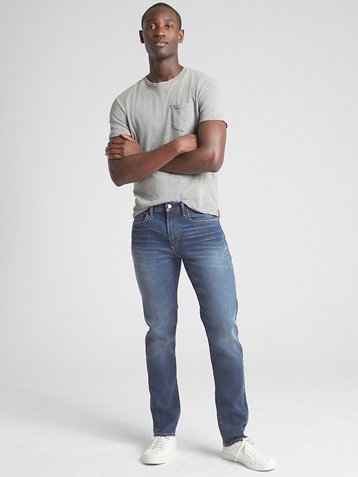 Image number 3 showing, Soft Wear Slim Jeans with GapFlex