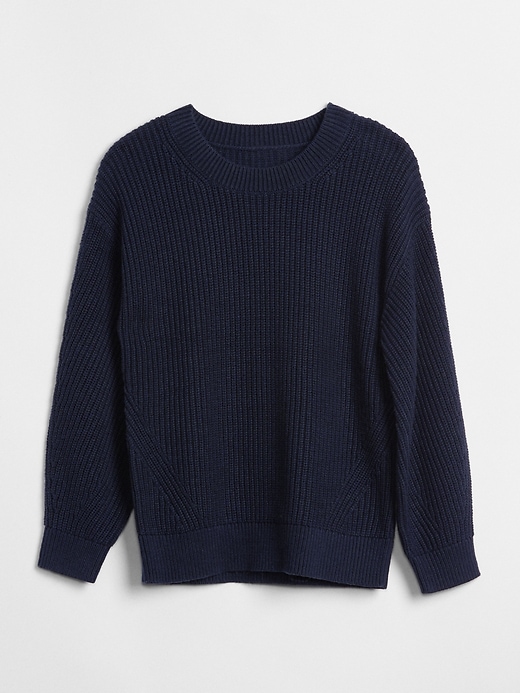 Image number 6 showing, Shaker Stitch Crewneck Pullover Sweater