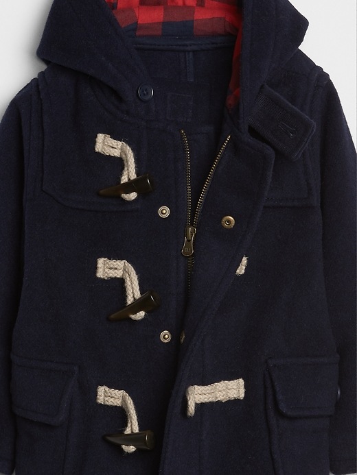 Image number 3 showing, Toggle Hoodie Coat