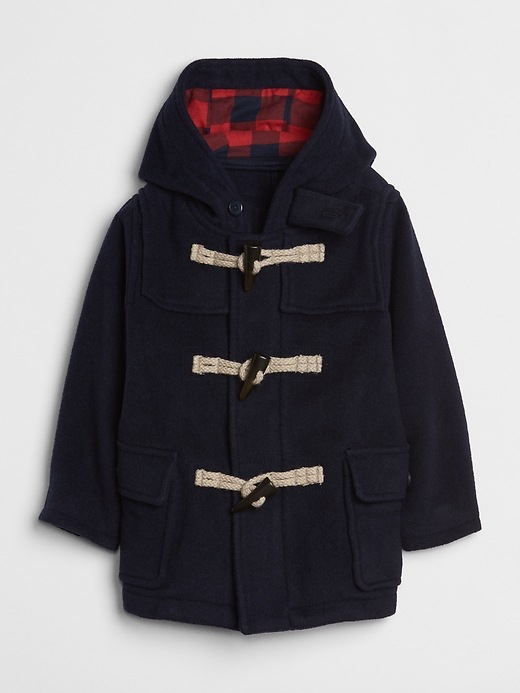 Image number 1 showing, Toggle Hoodie Coat