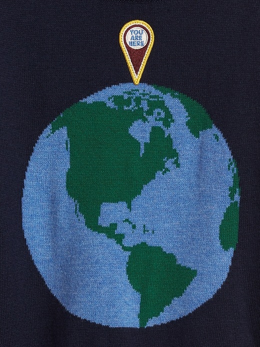 Image number 3 showing, Graphic Crewneck Sweater