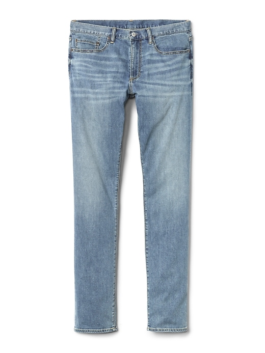 Image number 6 showing, Wearlight Slim Jeans with GapFlex
