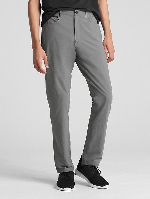 Image number 7 showing, Hybrid Khakis in Slim Fit with GapFlex