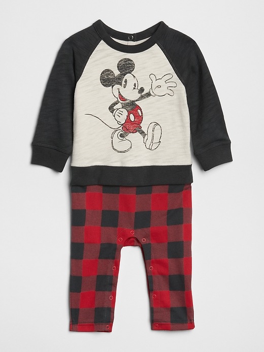 Image number 1 showing, GapKids &#124 Disney Mickey Mouse 2-in-1 One-Piece