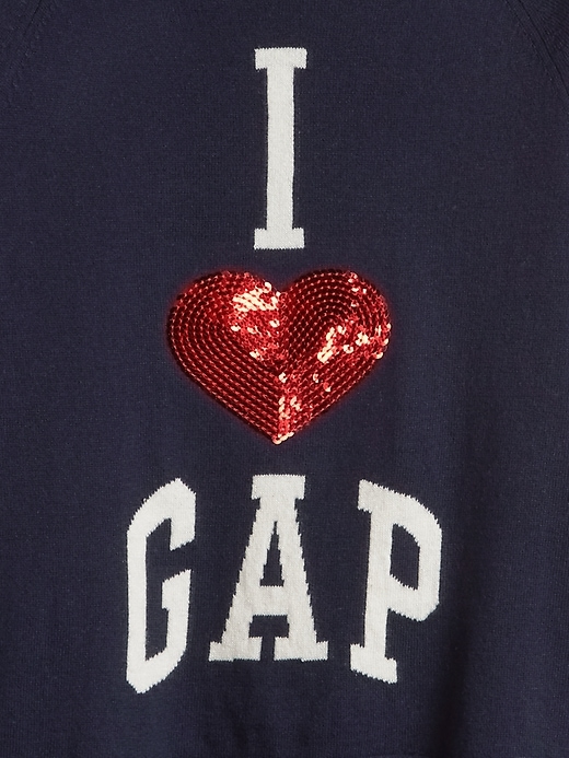 Image number 4 showing, Kids Gap Logo Sequin Sweater