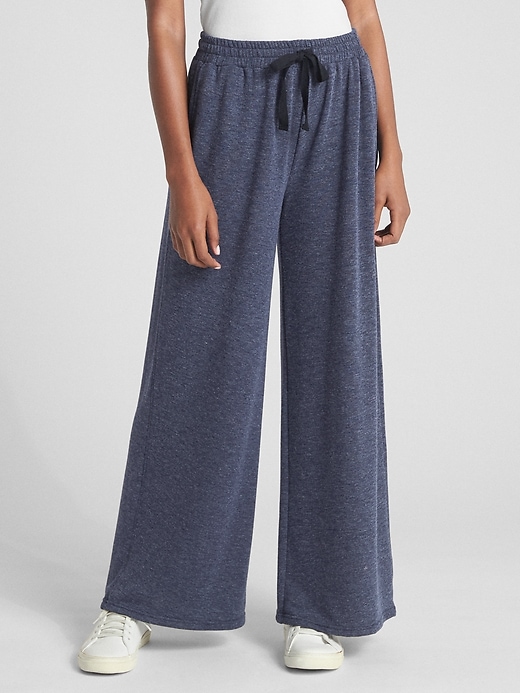 Image number 1 showing, Wide-Leg Drawstring Pants