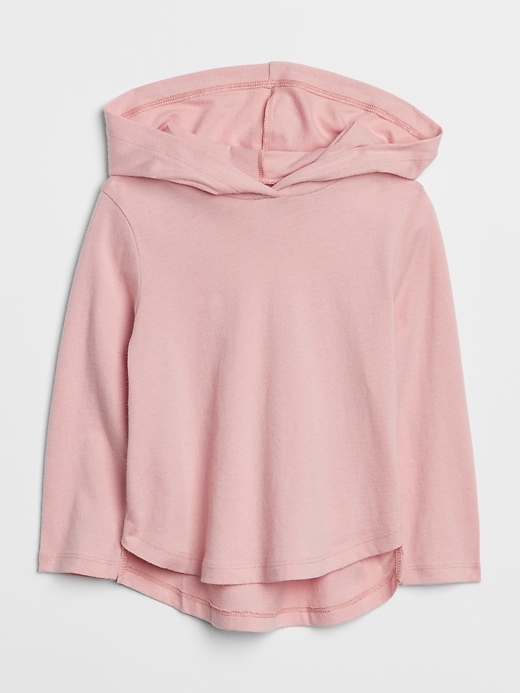 1 of 8 showing, with the color pink standard of product Hoodie Long Sleeve T-Shirt