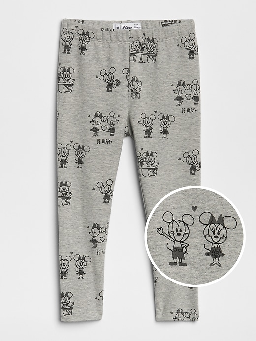 Image number 1 showing, babyGap &#124 Disney Minnie Mouse and Mickey Mouse Leggings