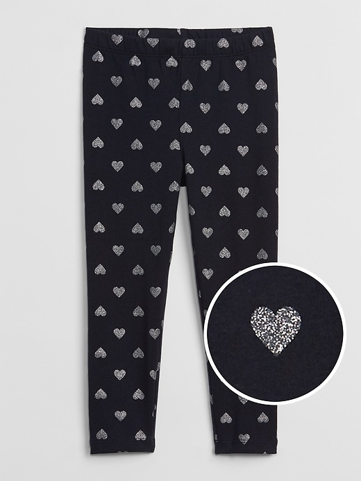 View large product image 1 of 1. Favorite Print Leggings in Stretch Jersey