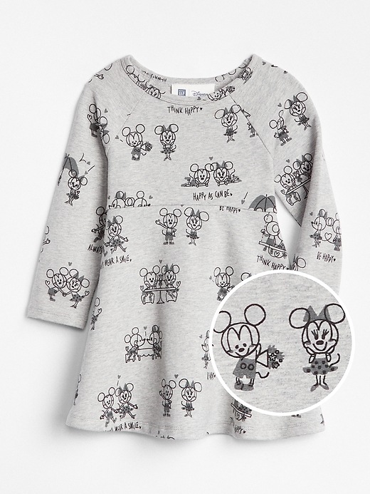 Image number 1 showing, babyGap &#124 Disney Minnie Mouse and Mickey Mouse Dress