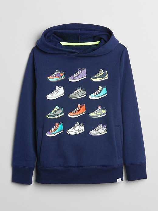 Image number 1 showing, Sneaker Hoodie Sweatshirt