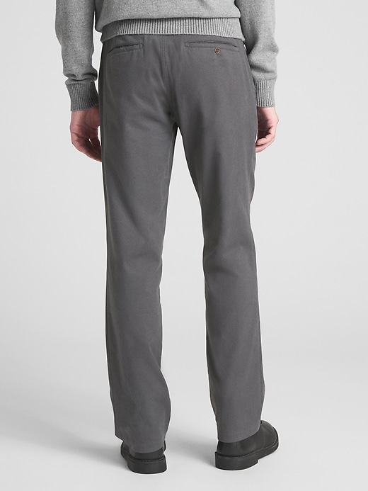 Image number 2 showing, Soft Wear Khakis in Straight Fit with GapFlex