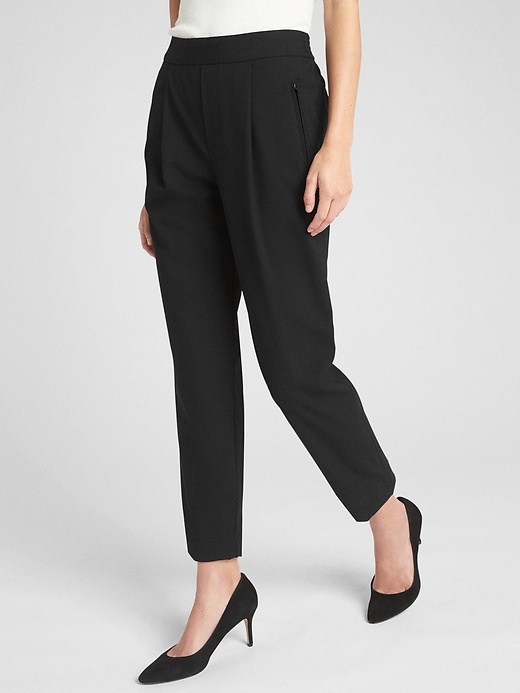 Image number 5 showing, Pull-On Crop Trousers