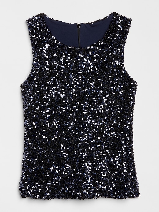Image number 6 showing, Sleeveless Sequin Top
