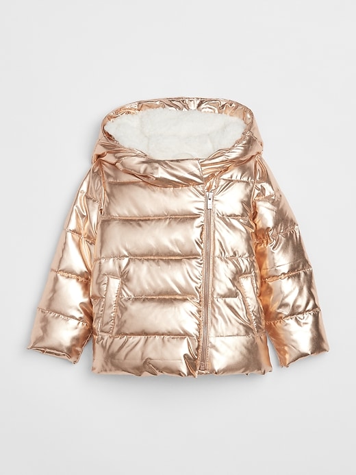 ColdControl Max Metallic Puffer Jacket | Gap