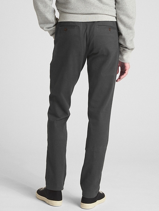Image number 2 showing, Soft Wear Khakis in Slim Fit with GapFlex