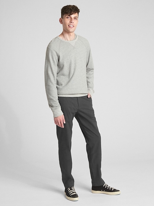 Image number 3 showing, Soft Wear Khakis in Slim Fit with GapFlex