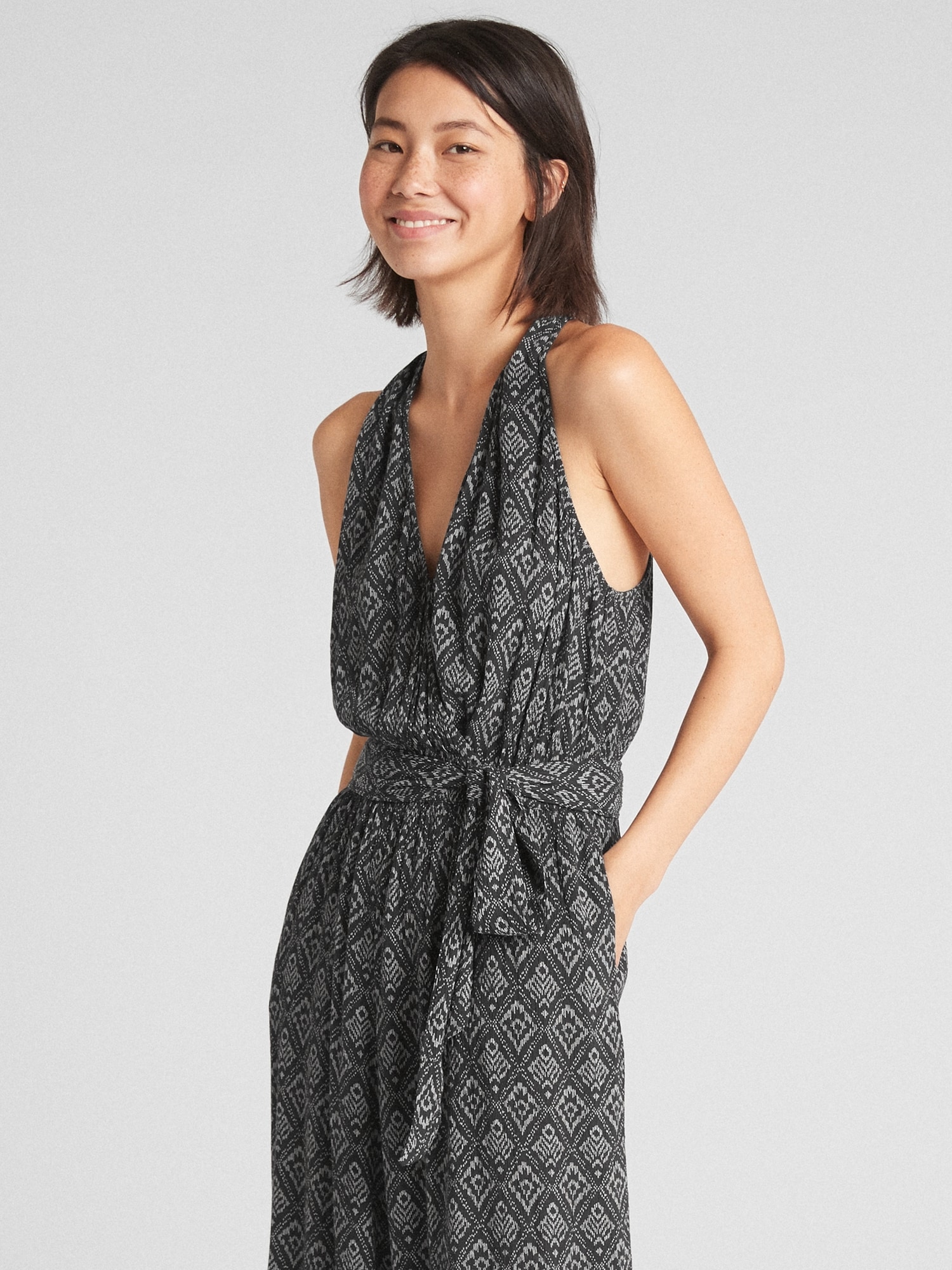 Женские комбинезоны Gap Halter-Neck Jumpsuit — фото 3