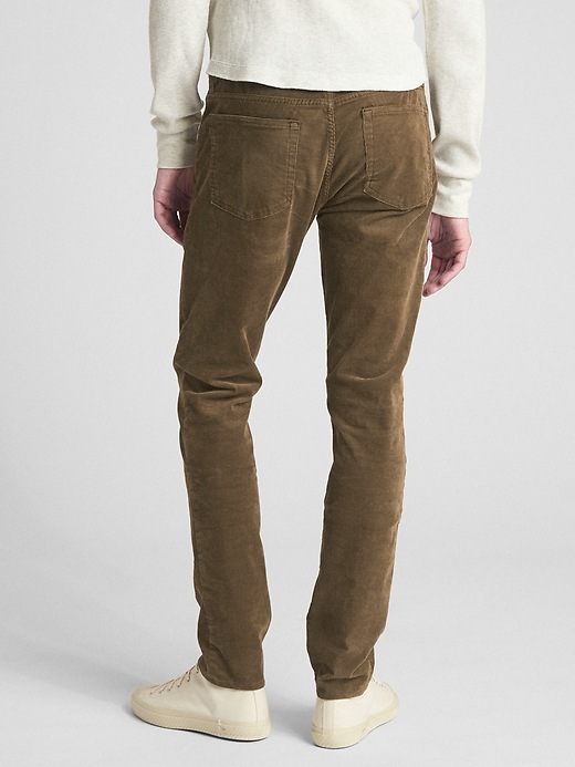 Image number 2 showing, Skinny Fit Cords with GapFlex