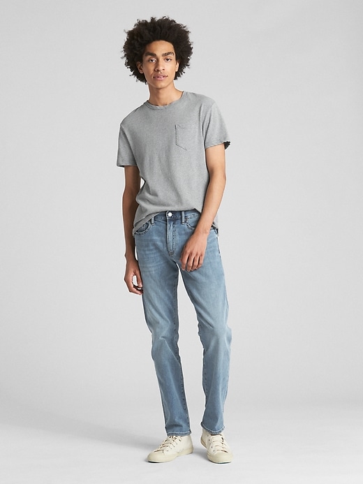Image number 3 showing, Wearlight Slim Jeans with GapFlex