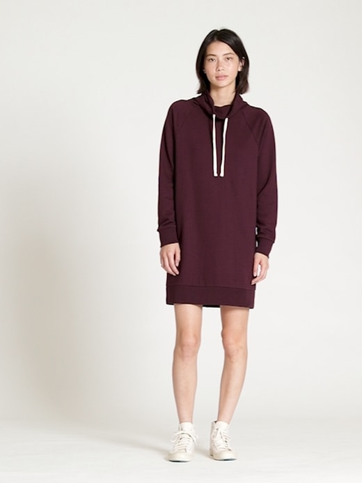 Gap funnel neck sweatshirt on sale dress