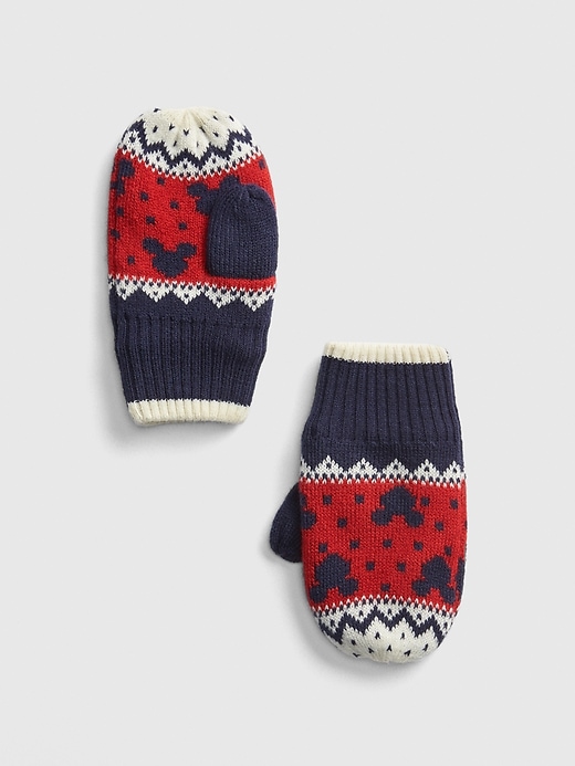 View large product image 1 of 1. babyGap &#124 Disney Mickey Mouse Mittens