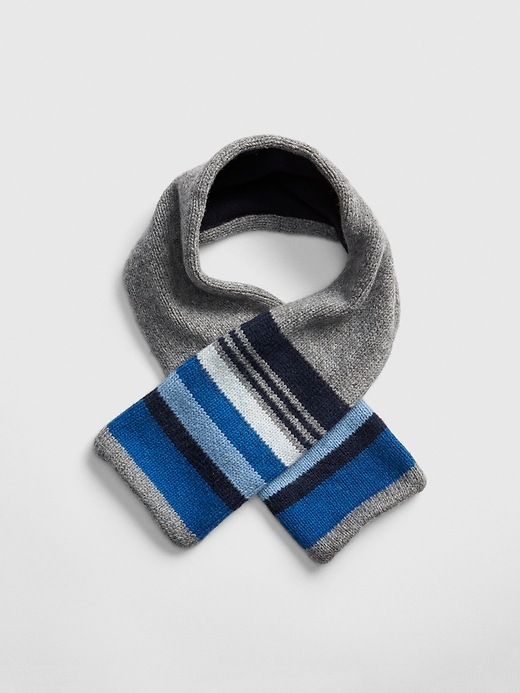 View large product image 1 of 1. Crazy Stripe Fleece Scarf