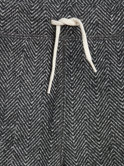 Image number 3 showing, Herringbone Pull-On Pants in Fleece
