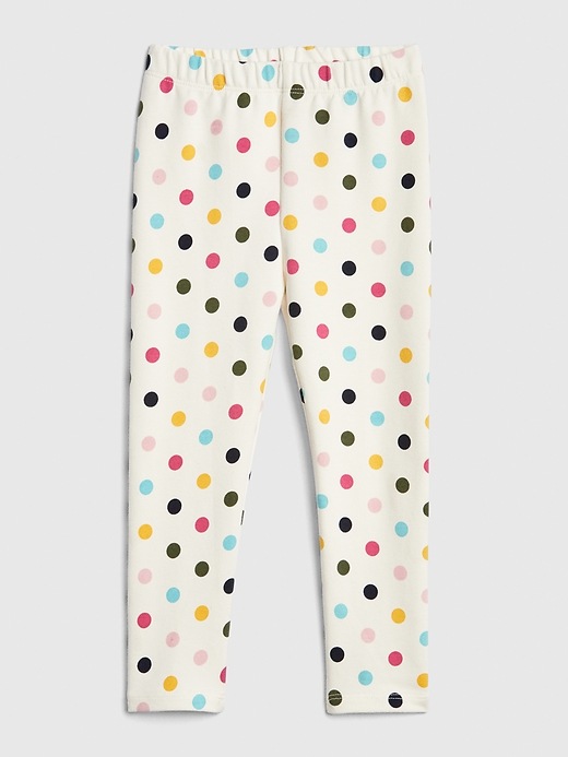 Image number 1 showing, Print Leggings in Soft Terry