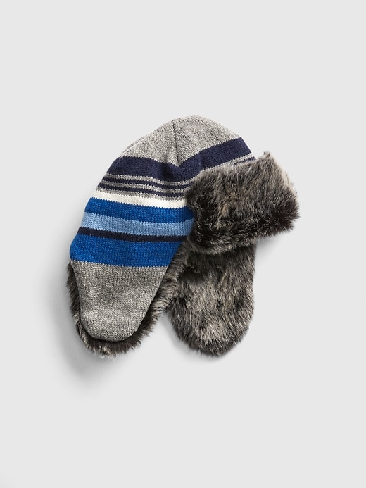 View large product image 1 of 1. Toddler Cozy Trapper Hat