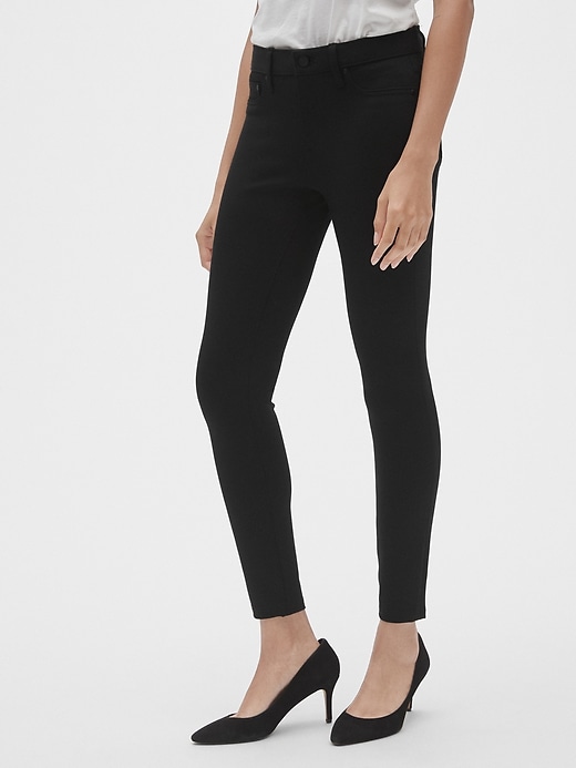 Gap Womens High Rise Leggings In Ponte Gap Womens High Rise Leggings In Ponte