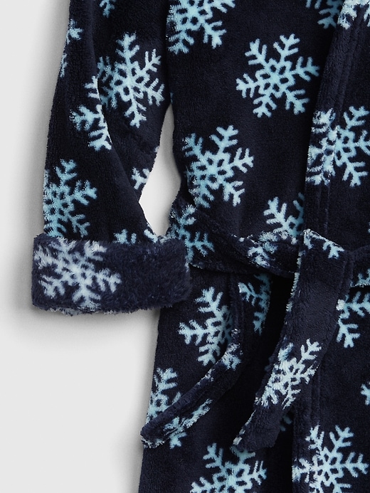 Image number 2 showing, babyGap Snowflake Hoodie Robe