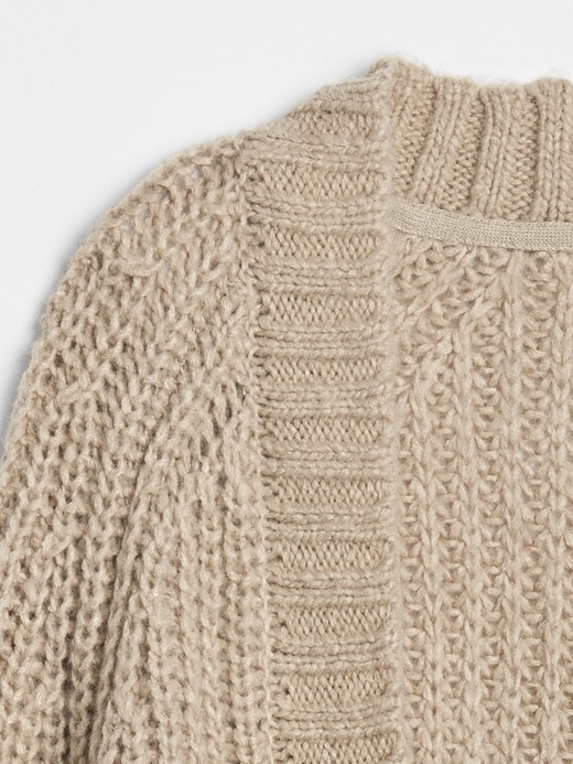 Image number 4 showing, Open-Front Cardigan Sweater