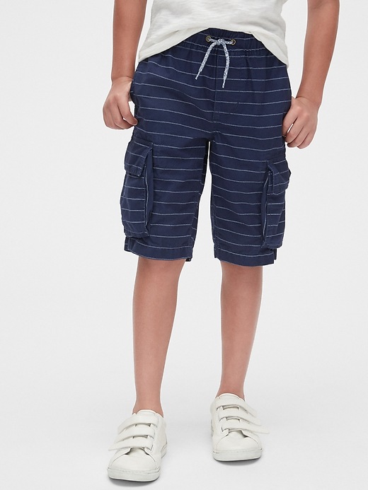 Image number 1 showing, Print Cargo Shorts