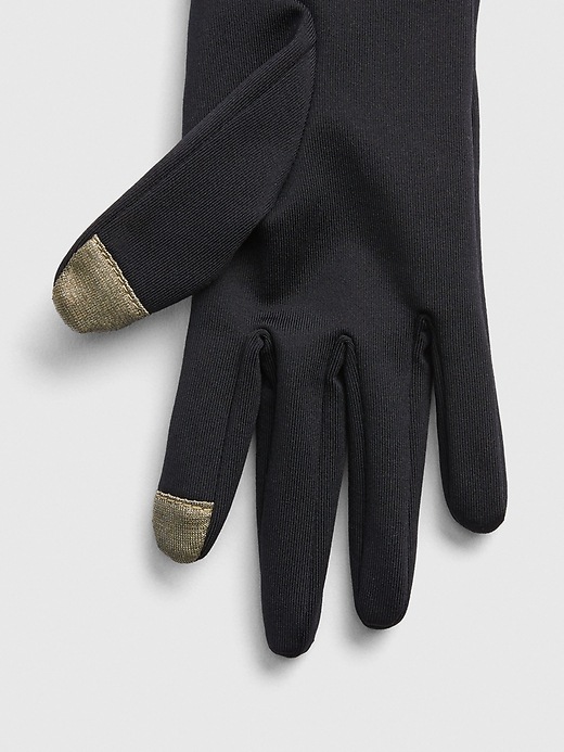 Image number 2 showing, GapFit Performance Reflective Print Gloves