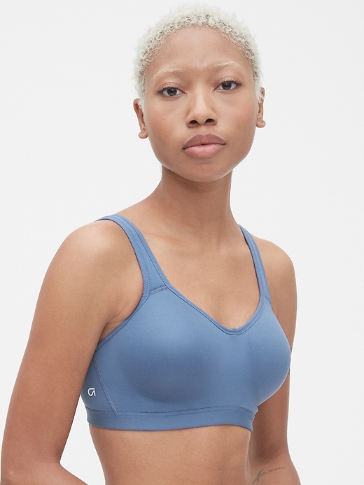 Image number 8 showing, GapFit High Support Convertible Padded Sports Bra