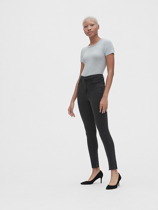 Image number 2 showing, Soft Wear High Rise True Skinny Jeans with Secret Smoothing Pockets