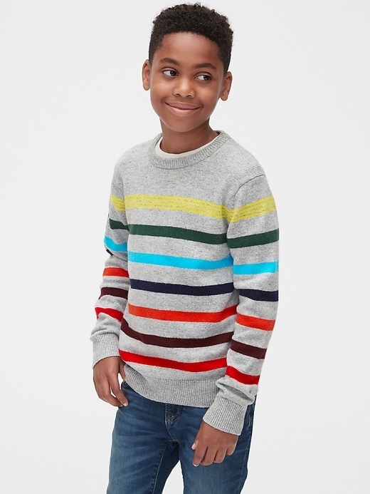 Image number 2 showing, Crazy Stripe Pullover Sweater