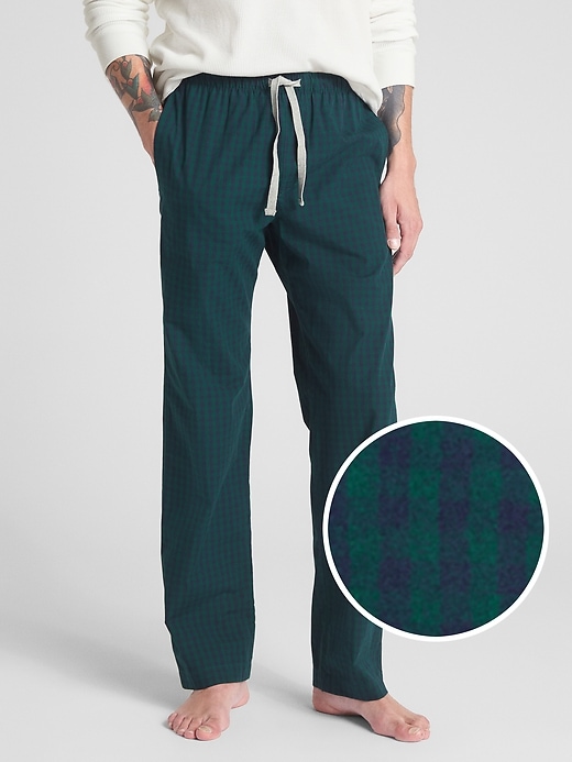 Image number 9 showing, Pajama Pants in Poplin