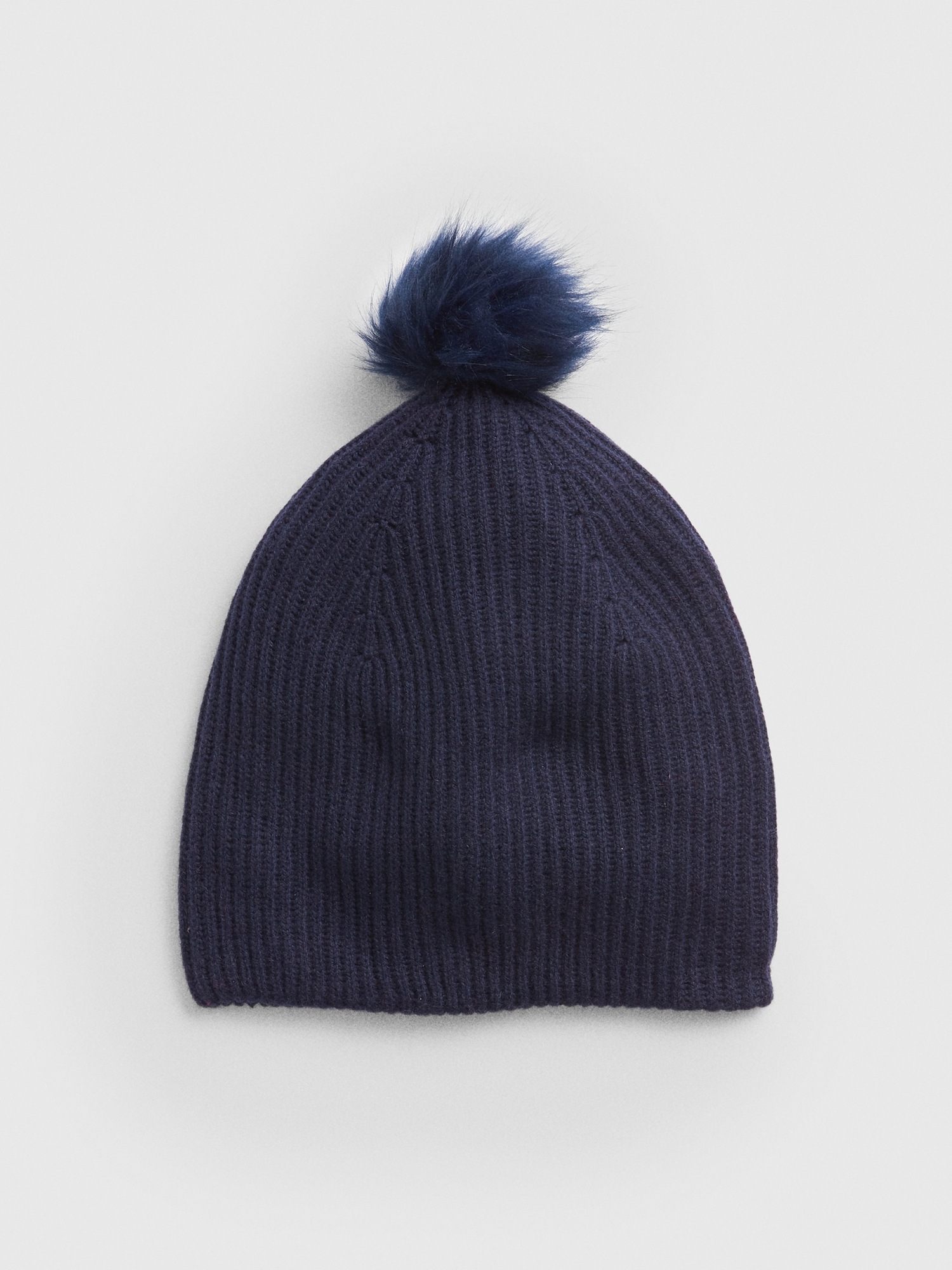 World Of Warcraft Cream Faux Fur Pom Beanie