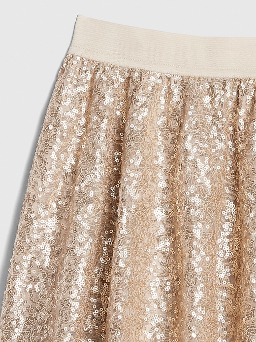 Image number 3 showing, Sequin Flippy Skirt
